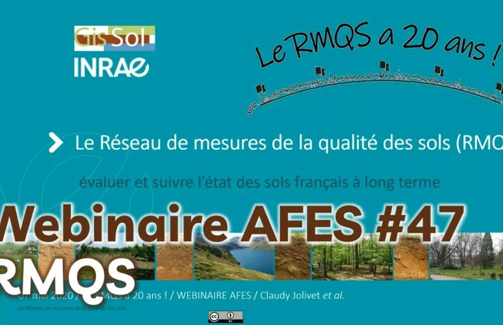 Le réseau de mesure de la qualité des sol (RMQS).évaluer et suivre l’état des sols français à long terme