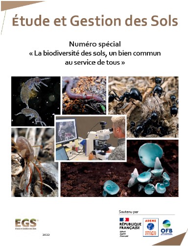 Numéro spécial EGS : La biodiversité des sols : un bien commun au service de tous