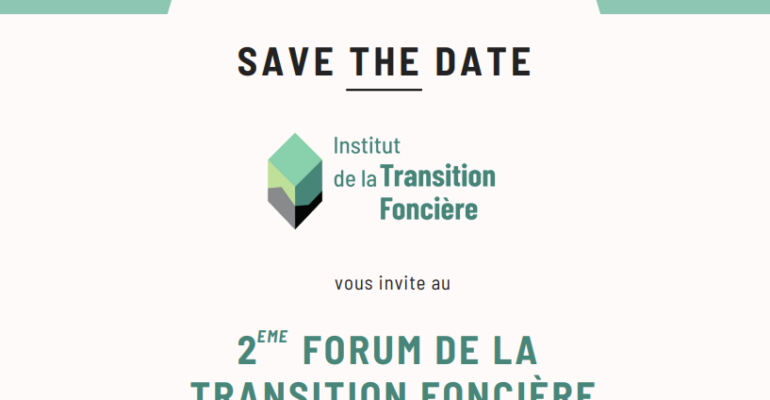 2ème forum de la transition foncière