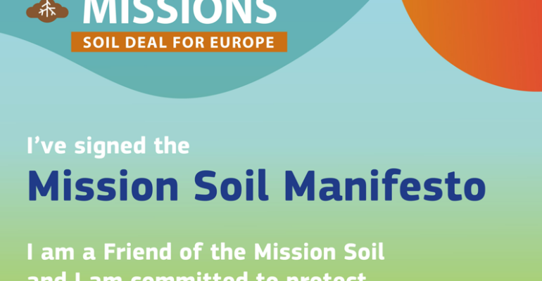 Signature du Manifeste européen de la Mission Sol