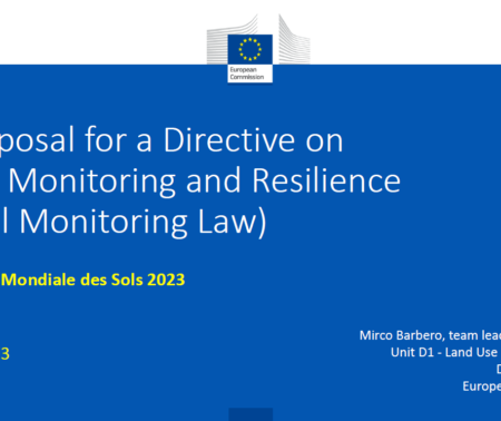 Proposal for a Directive on Soil Monitoring and Resilience (Soil Monitoring Law)