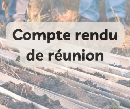 Compte rendu de la réunion « Débats de société »