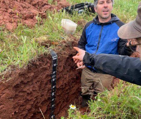 Deuxième tournée de terrain test pour le projet PromoSolsTerrain