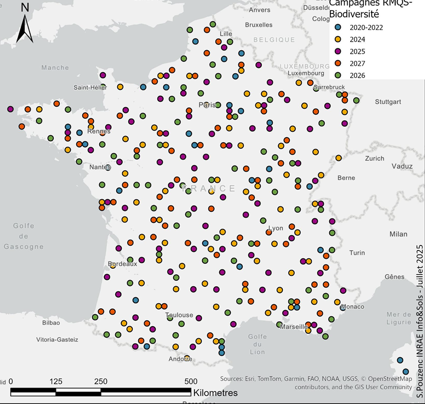 Le RMQS-Biodiversité : une grande avancée pour la connaissance de la biodiversité des sols de France
