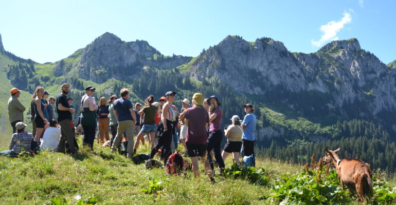 JES 2025, sortie de terrain alpages