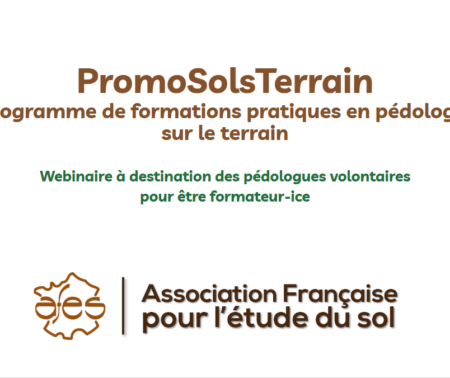 PromoSolsTerrain – Webinaire à destination des pédologues volontaires pour être formateur-ice
