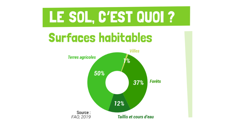 Poster Sols, Climat et biodiversité