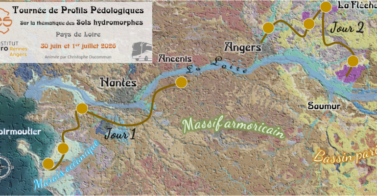 La tournée des pédologues – du 30 juin au 1er juillet 2026 en Pays de Loire