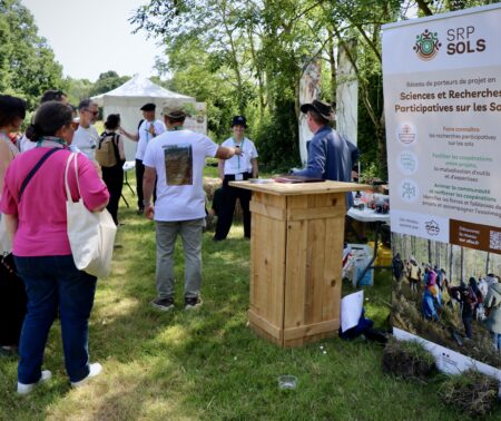 Le réseau SRP Sols était présent au Festival des sols à Angers