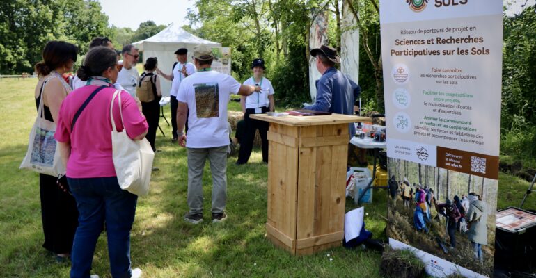 Le réseau SRP Sols était présent au Festival des sols à Angers