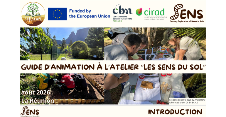 Kit pédagogique de l&rsquo;atelier Les Sens du Sol – guide d&rsquo;animation