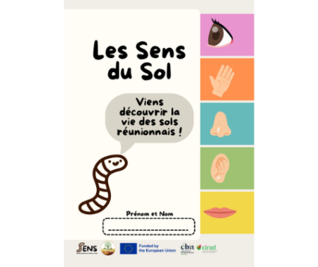 Kit pédagogique de l&rsquo;atelier Les Sens du Sol – livret pédagogique